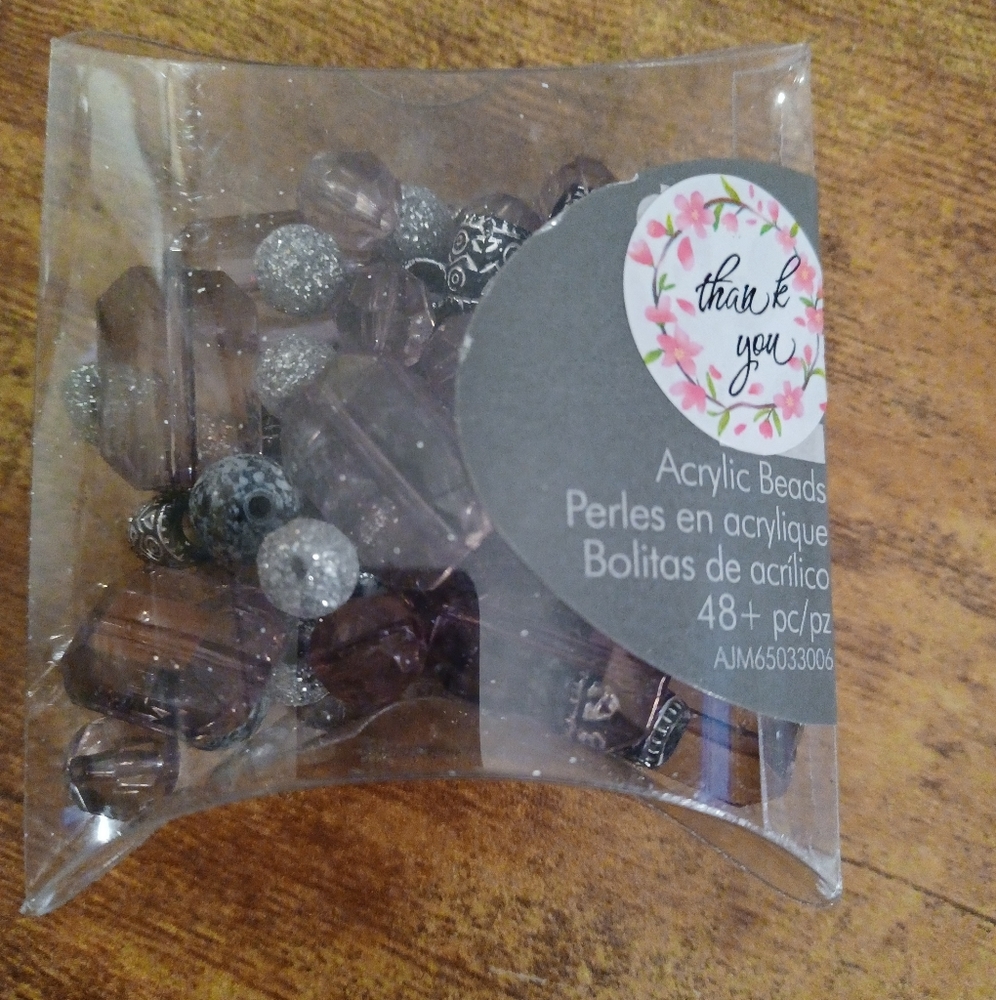 48+ Acrylic beads set